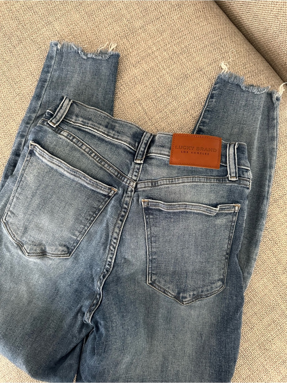 Lucky Brand Blue High-Rise Women's Jeans